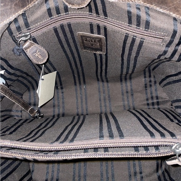 Frye Melissa Shoulder Bag Slate $398 - Picture 14 of 15